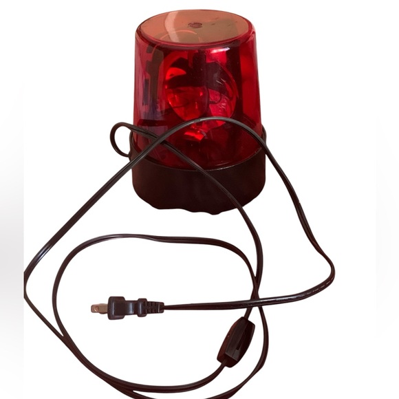 LITE F/X Red Rotating Beacon Lite Warning Lite Party Lite Strobe Lite Cop Lite - Picture 4 of 8